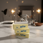 Classic Butter Stick Squishy — Yellow Slow-Rise Fidget Toy